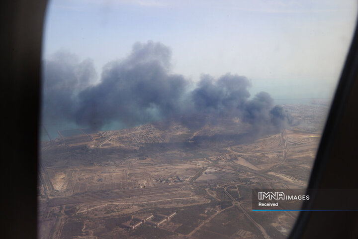 حضور رئیس جمهور در بندر شهید رجایی