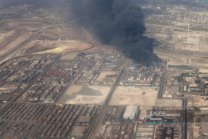 حضور رئیس جمهور در بندر شهید رجایی