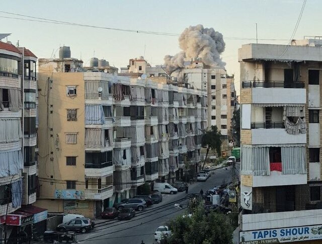 حمله رژیم صهیونیستی به ضاحیه جنوبی بیروت