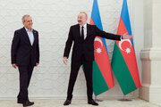 استقبال رسمی الهام علی‌اف از پزشکیان