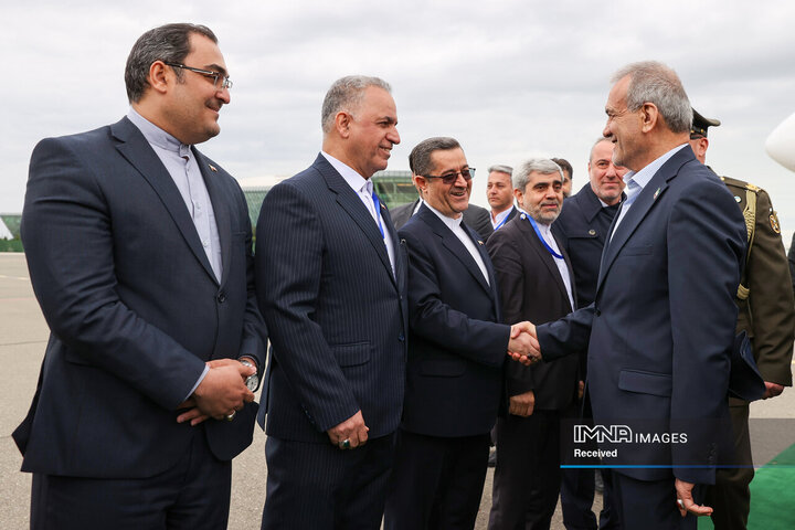 ورود به شهر باکو