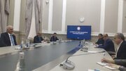 برگزاری جلسه مشترک استانداران شمال غربی ایران با معاون نخست‌وزیر آذربایجان
