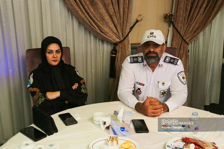 آیین تجلیل از خادمان ستاد سفر شهر اصفهان