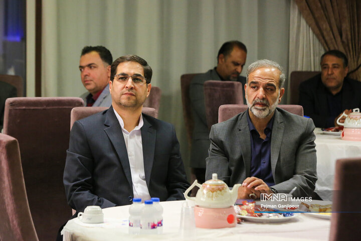 آیین تجلیل از خادمان ستاد سفر شهر اصفهان