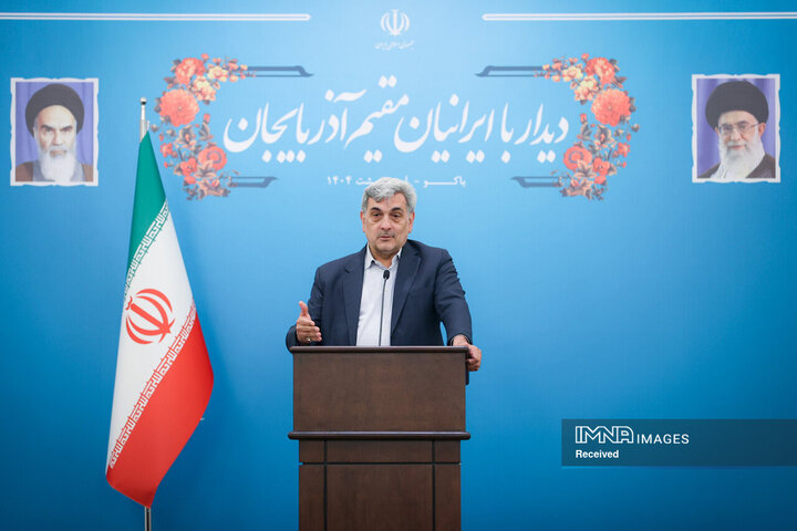 دیدار با ایرانیان مقیم جمهوری آذربایجان