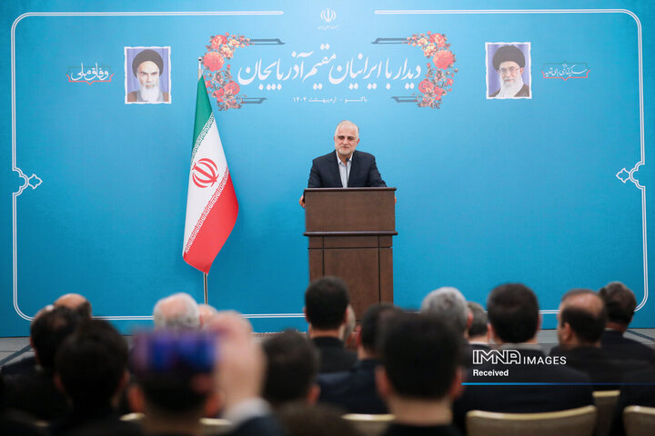 دیدار با ایرانیان مقیم جمهوری آذربایجان