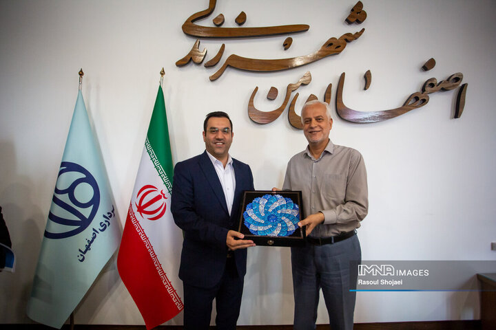 دیدار شهردار اصفهان و رئیس سازمان آموزش فنی و حرفه‌ای کشور