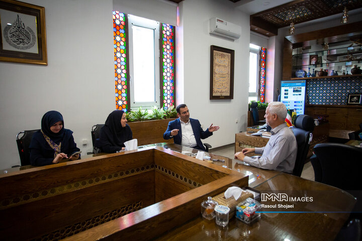 دیدار شهردار اصفهان و رئیس سازمان آموزش فنی و حرفه‌ای کشور