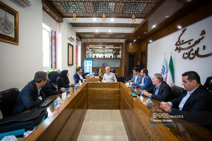 دیدار شهردار اصفهان و رئیس سازمان آموزش فنی و حرفه‌ای کشور
