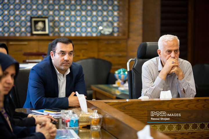 دیدار شهردار اصفهان و رئیس سازمان آموزش فنی و حرفه‌ای کشور