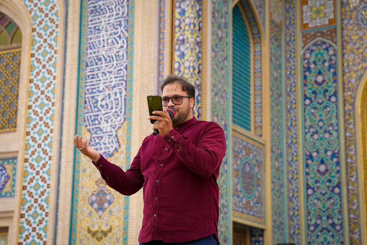 جشن روز دختر در حرم زینبیه اصفهان