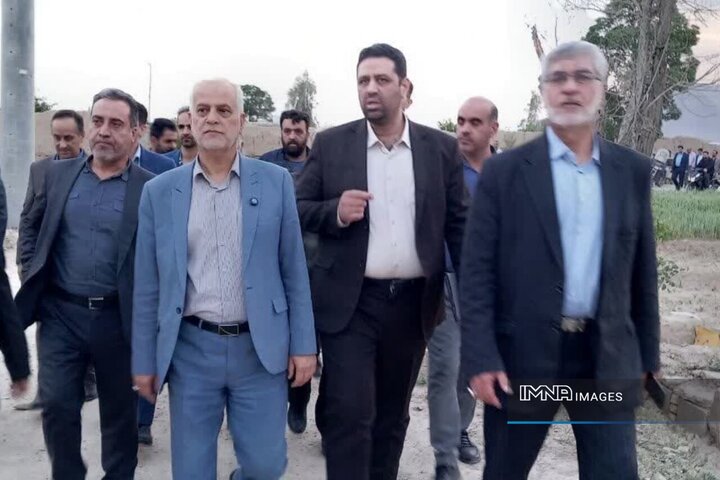 بازدید میدانی شهردار اصفهان از محله عاشق‌آباد