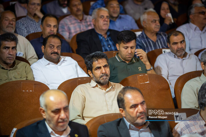 آیین بهره‌برداری از پروژه‌های منطقه 11 شهرداری اصفهان