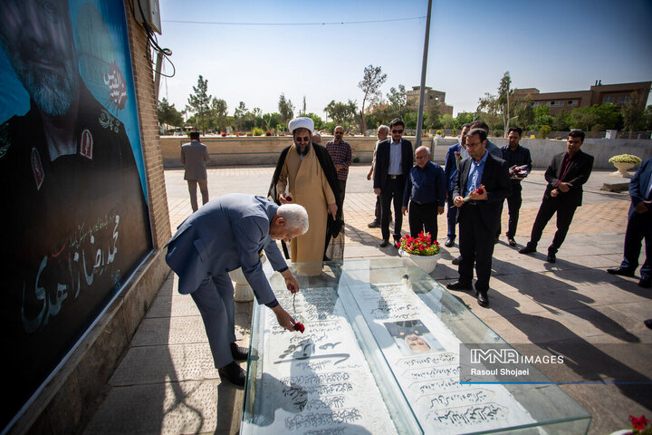 آیین بهره‌برداری از پروژه‌های منطقه 11 شهرداری اصفهان