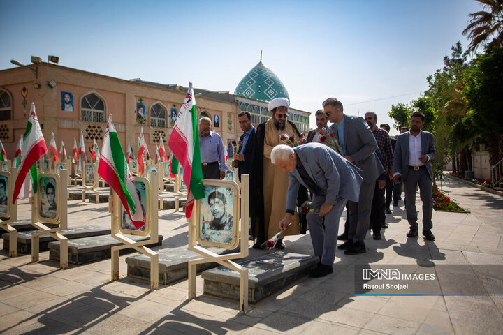 آیین بهره‌برداری از پروژه‌های منطقه 11 شهرداری اصفهان