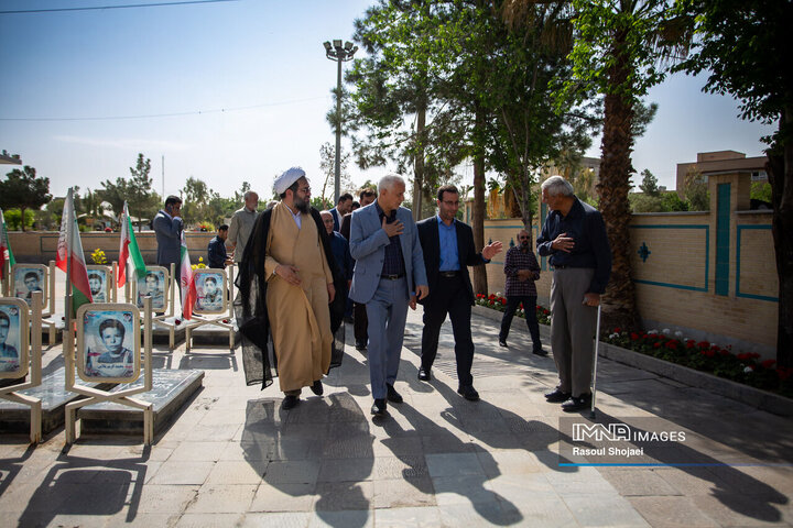 آیین بهره‌برداری از پروژه‌های منطقه 11 شهرداری اصفهان