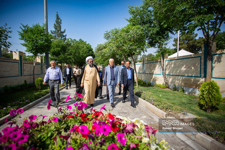 آیین بهره‌برداری از پروژه‌های منطقه 11 شهرداری اصفهان