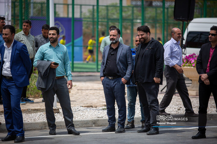 آیین بهره‌برداری از پروژه‌های منطقه 11 شهرداری اصفهان