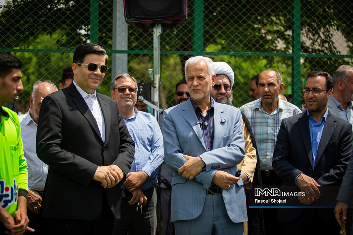 آیین بهره‌برداری از پروژه‌های منطقه 11 شهرداری اصفهان