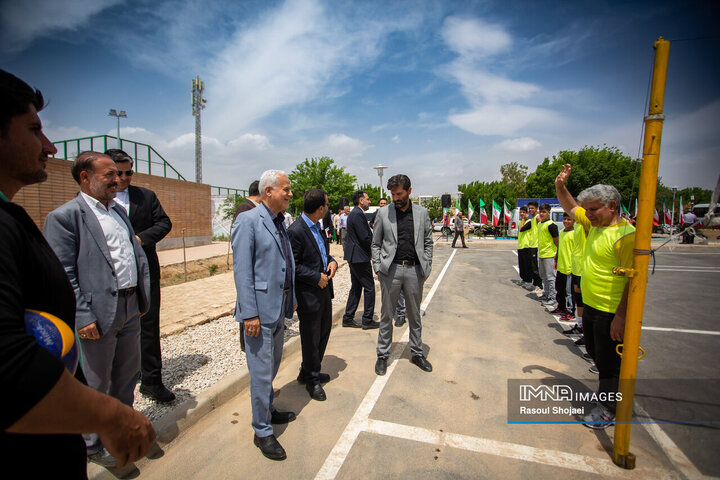 آیین بهره‌برداری از پروژه‌های منطقه 11 شهرداری اصفهان