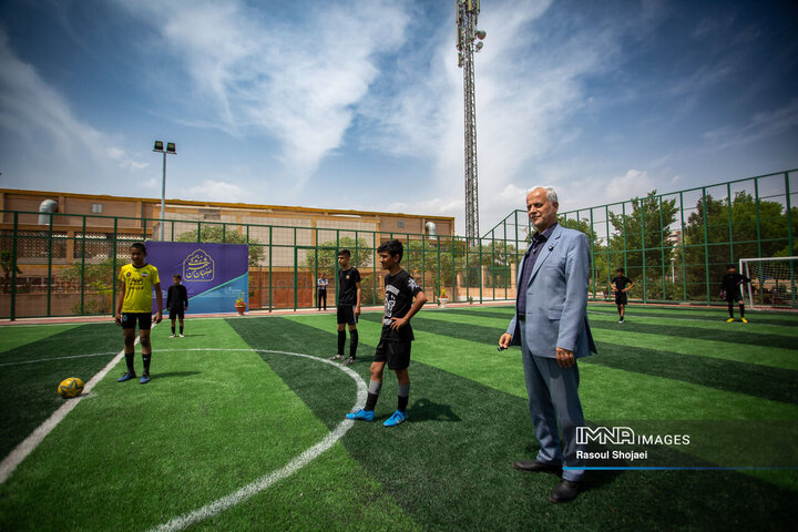 آیین بهره‌برداری از پروژه‌های منطقه 11 شهرداری اصفهان