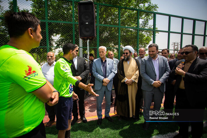 آیین بهره‌برداری از پروژه‌های منطقه 11 شهرداری اصفهان