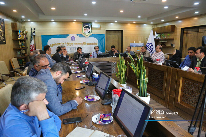 نشست کاربست پروژه‌های پژوهشی شهرداری اصفهان