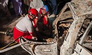 ۱۴ مصدوم در واژگونی تویوتا در جاده مریوان