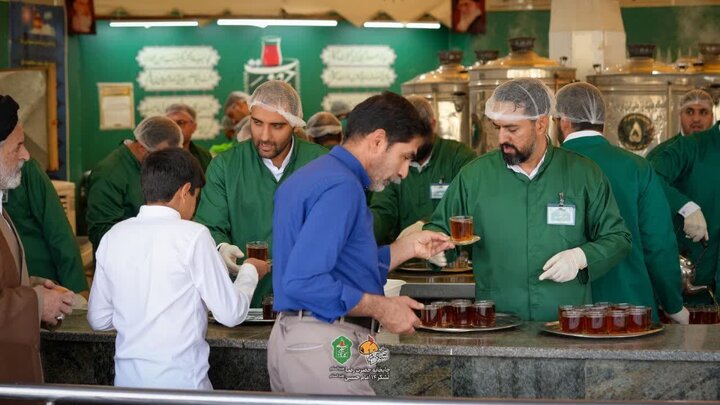 میزبانی لشکر ۱۴ امام حسین (ع) از زائران حرم رضوی