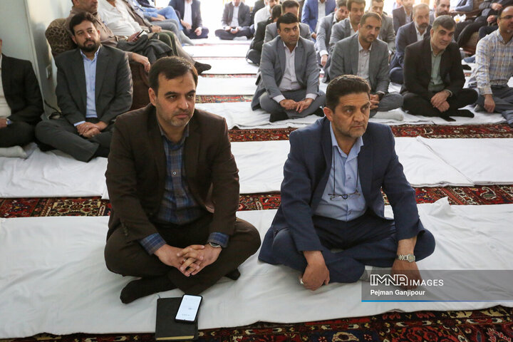 صبحگاه همدلی مدیران شهری اصفهان