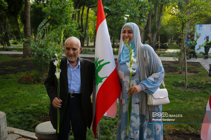 آیین افتتاح گذر صلح و دوستی در اصفهان