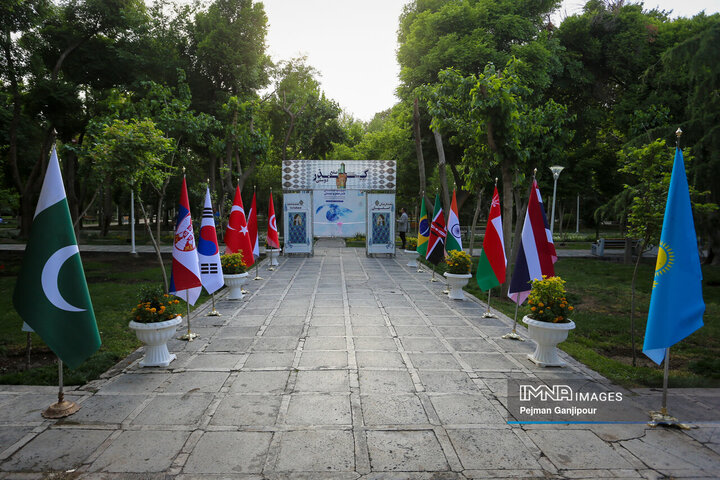 آیین افتتاح گذر صلح و دوستی در اصفهان