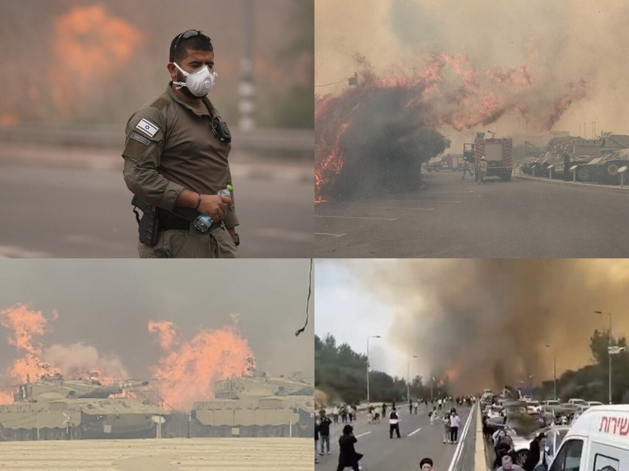 آتش‌افروز شعله درو کرد