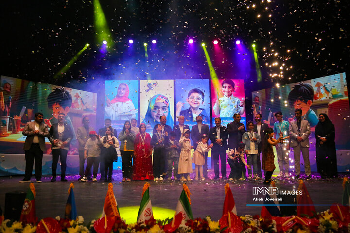 اختتامیه چهارمین دوره جشنواره بین‌المللی نقاشی کودک و نوجوان «پوپک»