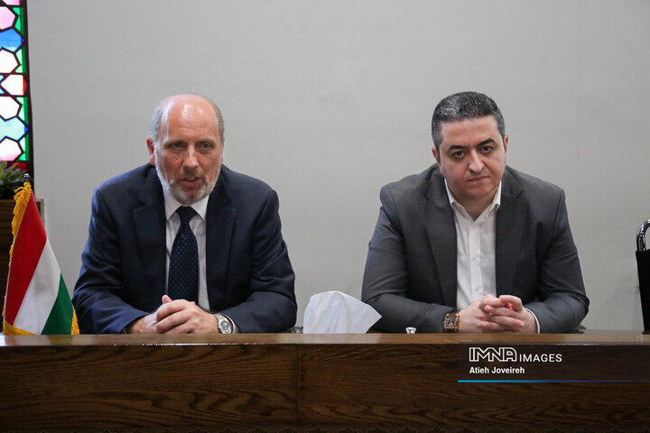 دیدار مدیران شهری اصفهان با سفیر مجارستان در ایران