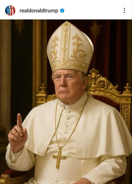 جاه‌طلبی تازه ترامپ در لباس پاپ!