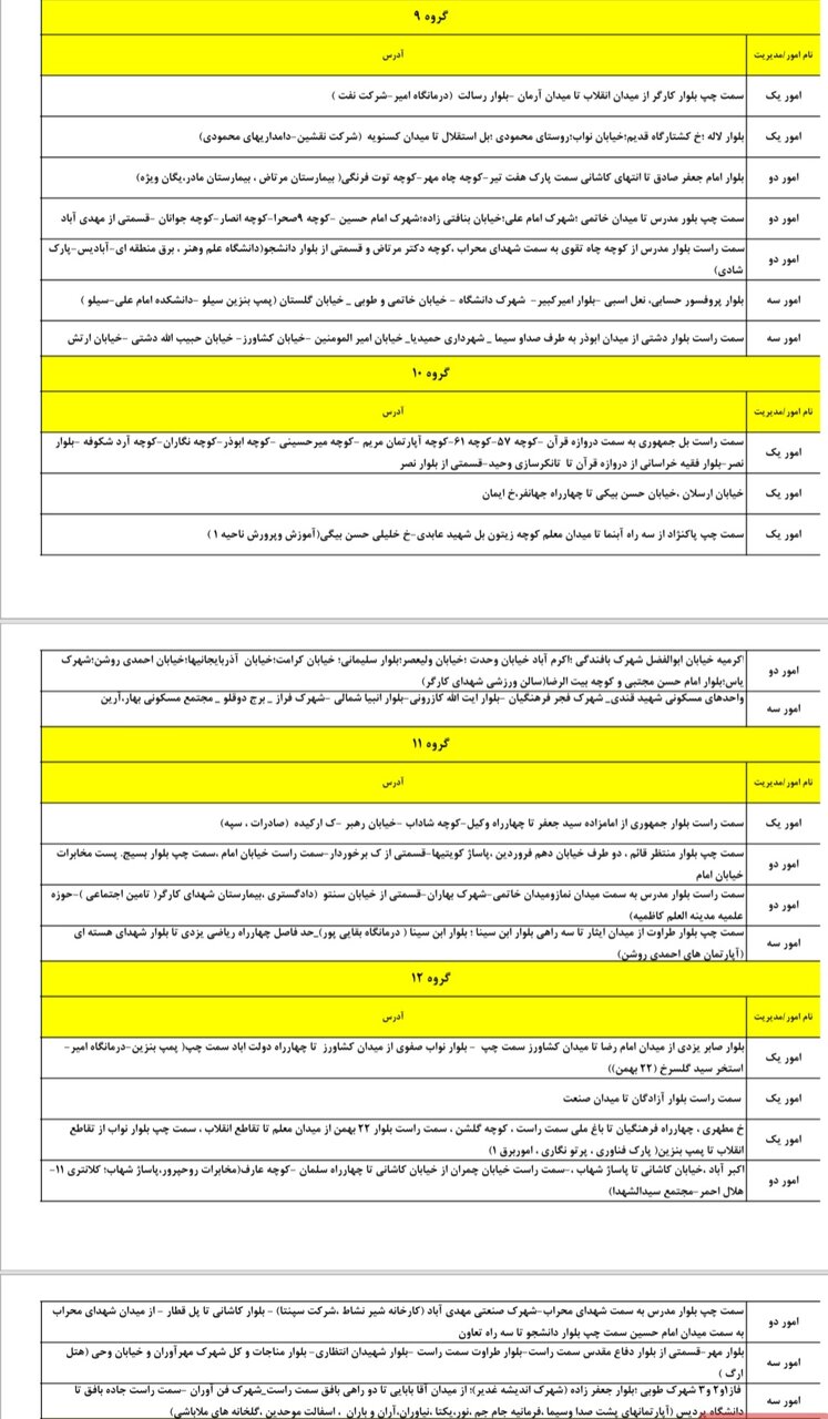 جدول خاموشی و قطعی برق فردا ۱۴ اردیبهشت در یزد/ ساعت قطعی برق در یزد افزایش یافت