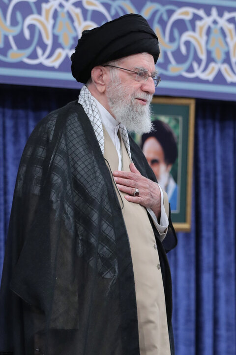 دیدار کارگزاران حج با رهبر انقلاب