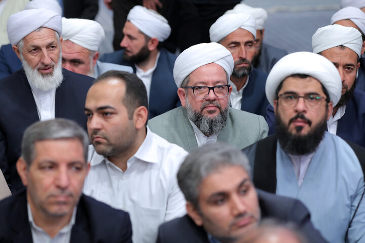 دیدار کارگزاران حج با رهبر انقلاب