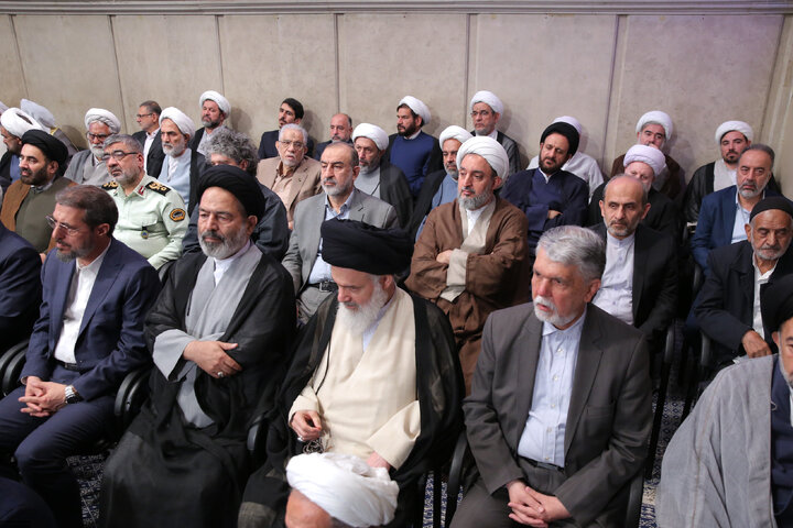 دیدار کارگزاران حج با رهبر انقلاب