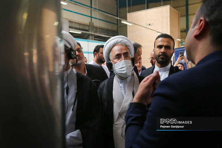 بازدید دادستان کل کشور از پالایشگاه غلات گلشهد