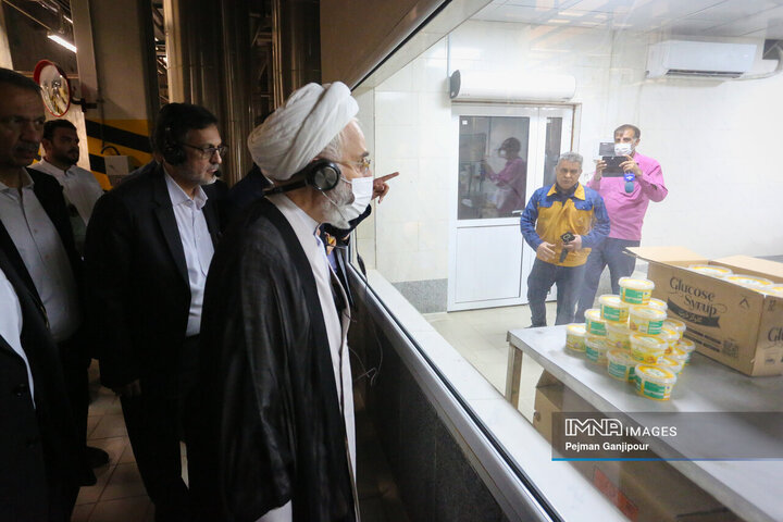 بازدید دادستان کل کشور از پالایشگاه غلات گلشهد