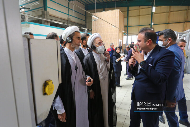 بازدید دادستان کل کشور از پالایشگاه غلات گلشهد