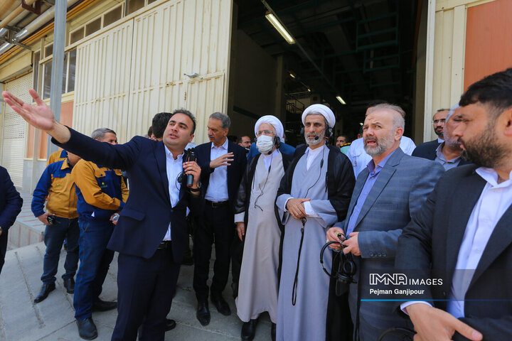 بازدید دادستان کل کشور از پالایشگاه غلات گلشهد