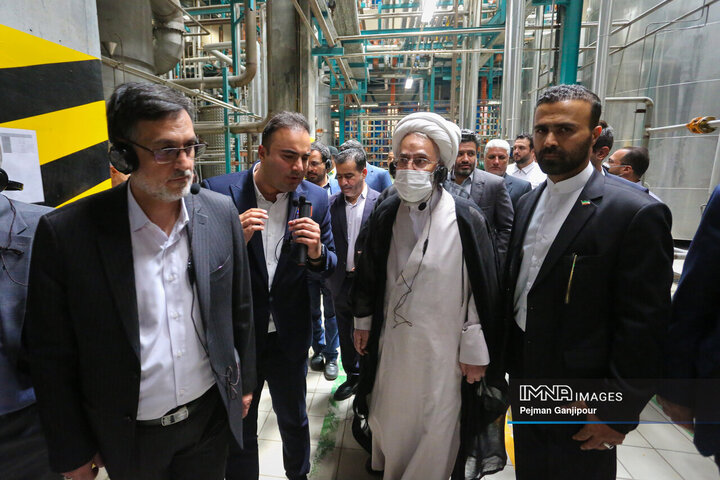 بازدید دادستان کل کشور از پالایشگاه غلات گلشهد