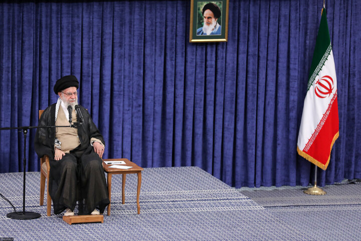 دیدار کارگزاران حج با رهبر انقلاب