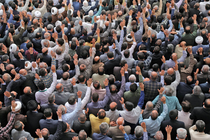 دیدار کارگزاران حج با رهبر انقلاب