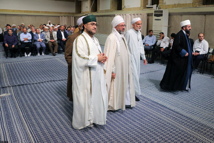 دیدار کارگزاران حج با رهبر انقلاب