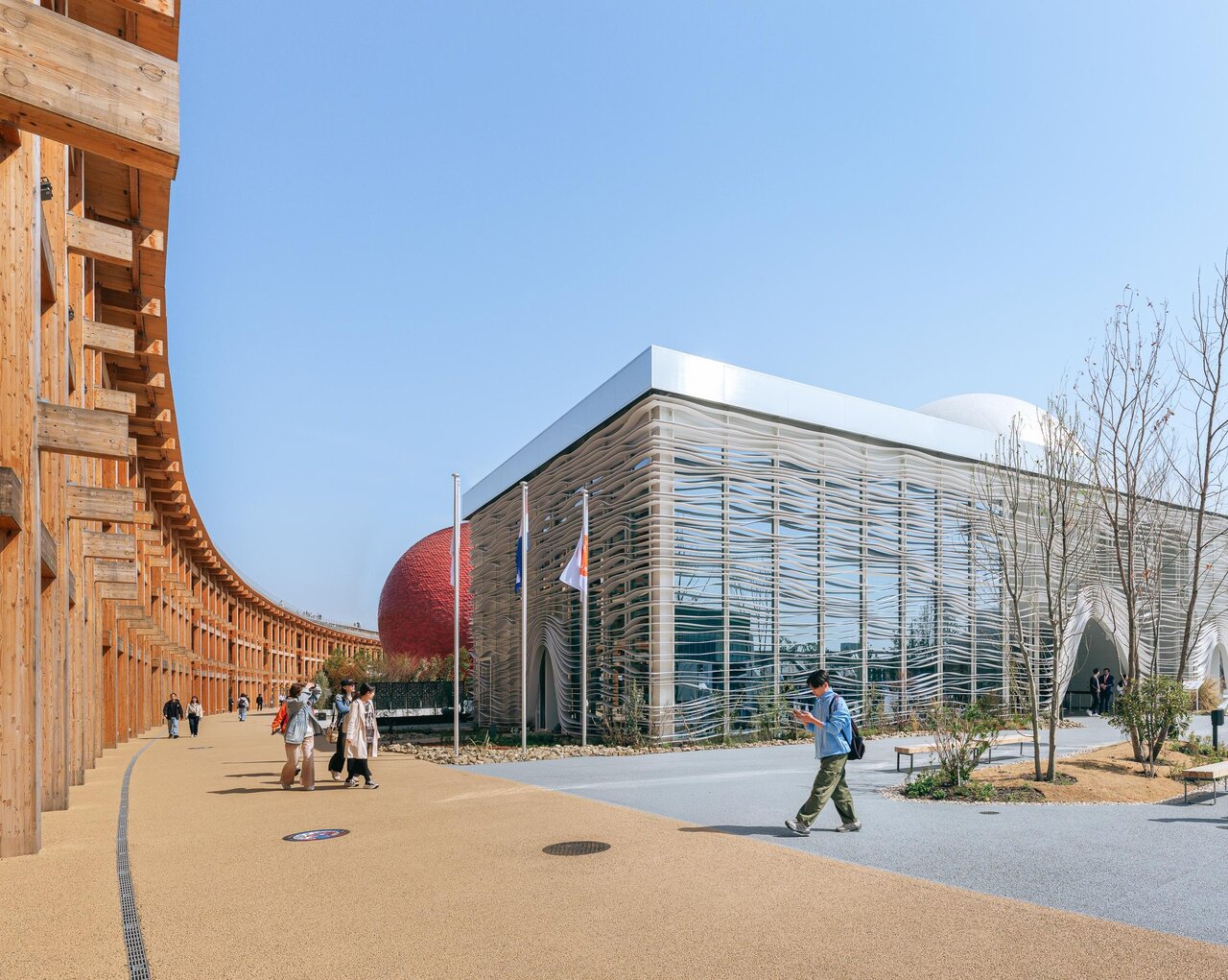 غرفه اقتصاد دایرهای هلند در اکسپو ۲۰۲۵ ژاپن + تصاویر