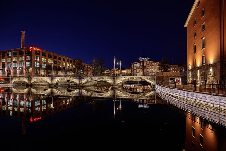 تحول چهره شهرها با نورپردازیهای هوشمندانه